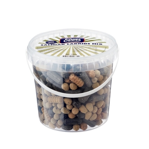 Billede af Evers Salmiak Lakrids Mix 1400 g.