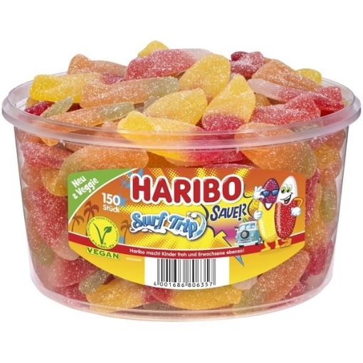 Billede af Haribo Surf Trip 1200 g.