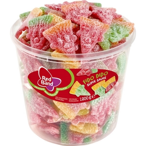 Billede af Red Band Fido Dido Super Syrlig. 1200 g.