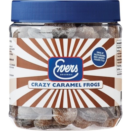 Billede af Evers Crazy Caramel Frogs 800 g.