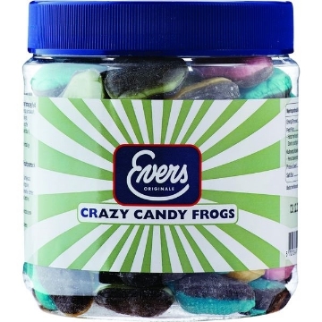 Billede af Evers Crazy Candy Frogs 800 g.