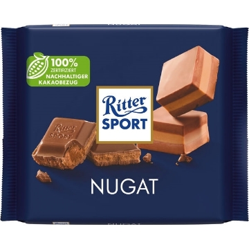 Billede af Ritter Sport Nugat 100 g.