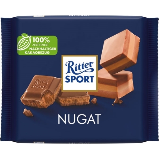 Billede af Ritter Sport Nugat 100 g.