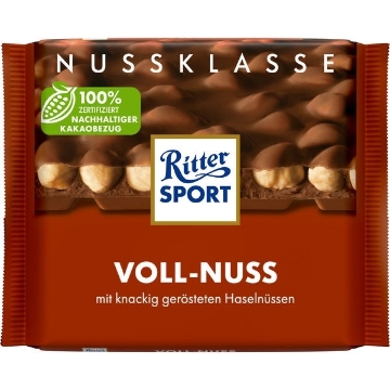 Billede af Ritter Sport Hele Nødder 100 g.