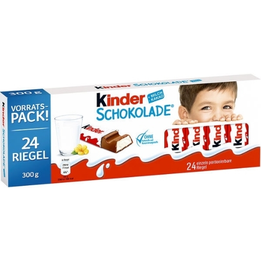 Billede af Ferrero Kinder Chokolade 300 g.