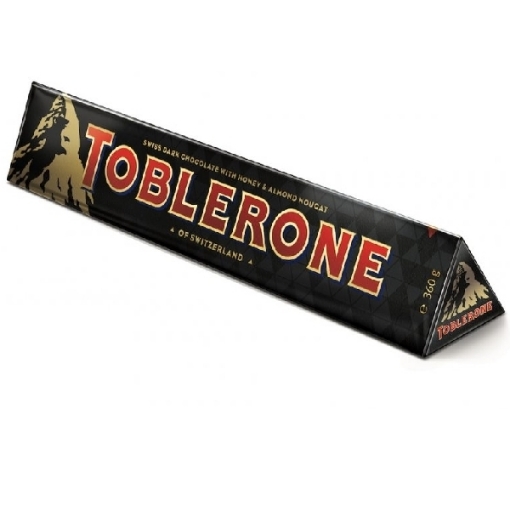 Billede af Toblerone Mørk 360 g.MHT. 15-12-2025