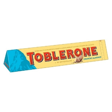 Billede af Toblerone Crunchy Mandler 360 g. MHT. 12-05-2025