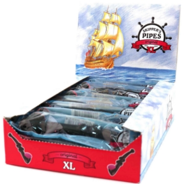 Billede af Skippers Lakridspiber XL 20 x 50 g. Separat indpakket.