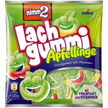Billede af Nimm 2 Lachgummi Æbel 225 g.