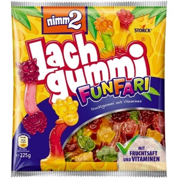 Billede af Nimm 2 Lachgummi Funfari 225 g.