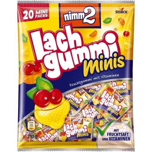 Billede af Nimm 2 Lachgummi Mini 20 stk.