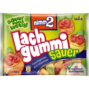 Billede af Nimm 2 Lachgummi Sur 250 g.