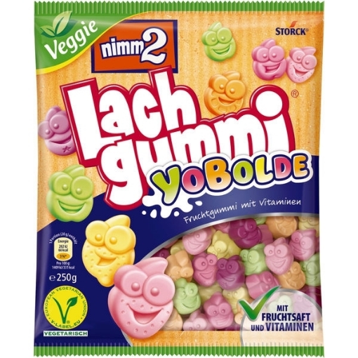 Billede af Nimm 2 Lachgummi Yobolde 250 g.