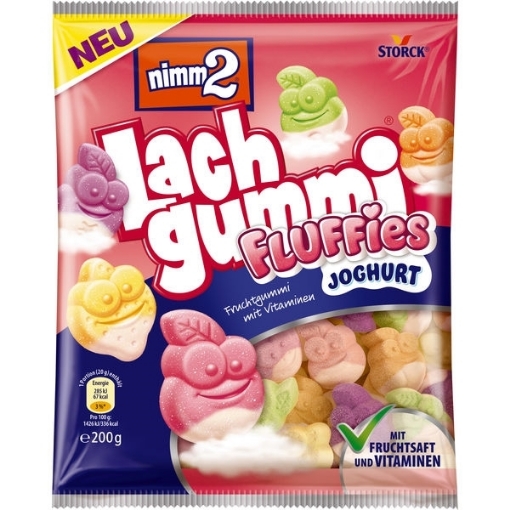 Billede af Nimm 2 Lachgummi Fluffies 200 g.MHT. 31-03-2025