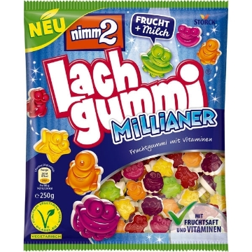 Billede af Nimm 2 Lachgummi Millianer 250 g.