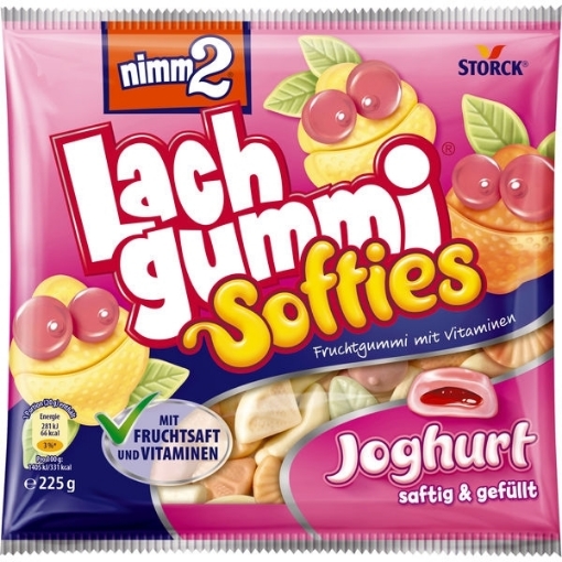 Billede af Nimm 2 Lachgummi Softies Yoghurt 225 g.