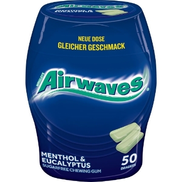 Billede af Wrigley's Airwaves Dose Menthol & Eukalyptus 70 g.