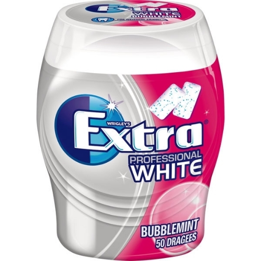 Billede af Wrigley's Extra Professional White Bubblemint Dragees 70 g.MHT 10-05-2027