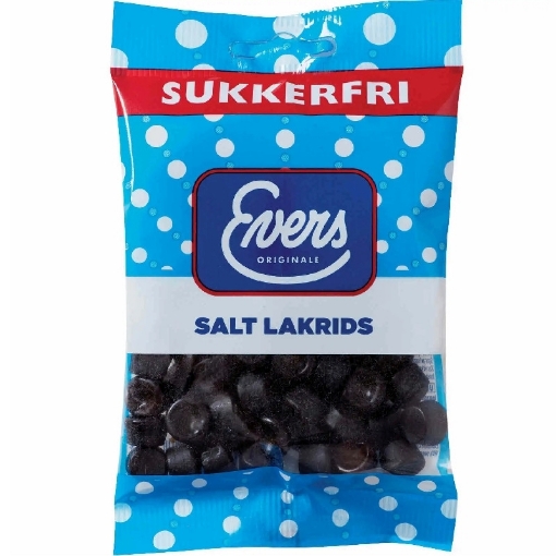 Billede af Evers Salt Lakrids 70 g.