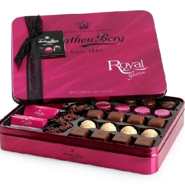 Billede af Anthon Berg Royal Selection 300 g. MHT. 30-09-2023