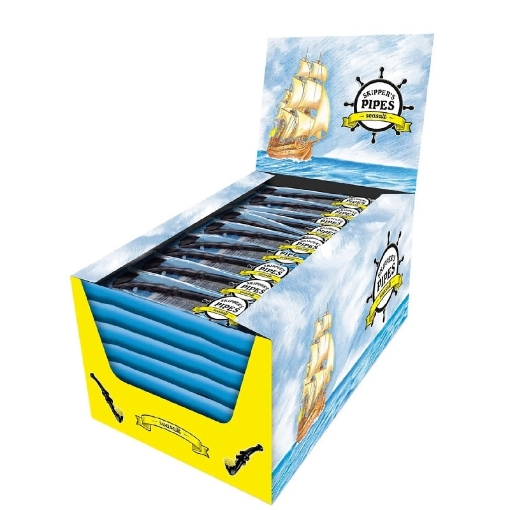 Billede af Skippers Lakridspiber Sea Salt 60 x 17 g. Separat indpakket.