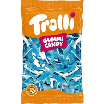 Billede af Trolli Blå Haj 1000 g.