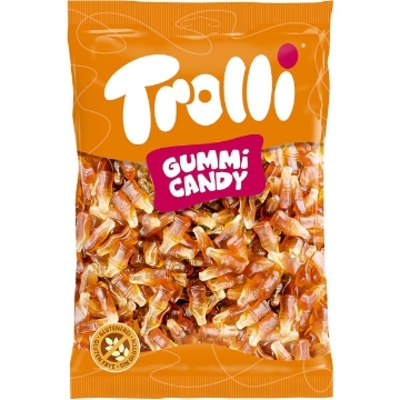 Billede af Trolli Cola Flasker 1000 g.MHT. 16-09-2026