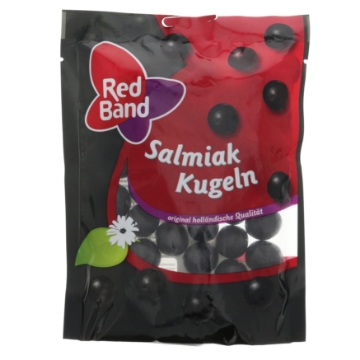 Billede af Red Band Salmiak Kugler 175 g.