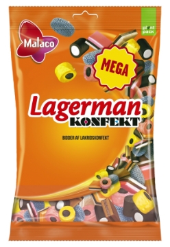 Billede af Malaco Ny Lagerman Konfekt 900 g.