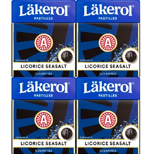 Billede af Läkerol Blå Seasalt 100 g.