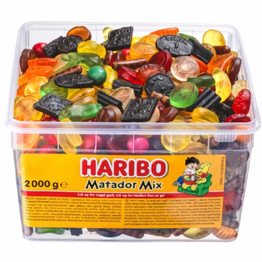 Billede af Haribo Matador Mix 2000 g.