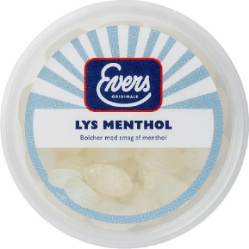 Billede af Evers Lys Menthol 180 g.