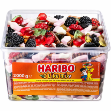 Billede af Haribo I Like Mix 2000 g