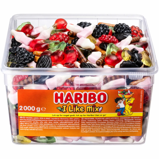 Billede af Haribo I Like Mix 2000 g