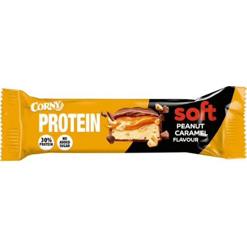 Billede af Corny Protein Soft Peanut Caramel 45 g. MHT. 21-06-2025