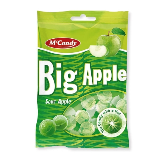 Billede af M'Candy Big Æbel 150 g. MHT. 01-08-2025