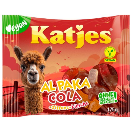 Billede af Katjes Al Paka Cola 175 g.MHT.30-11-2026