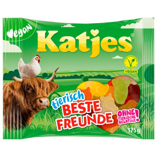 Billede af Katjes bedste dyrevenner 175 g.MHT. 28-02-2026