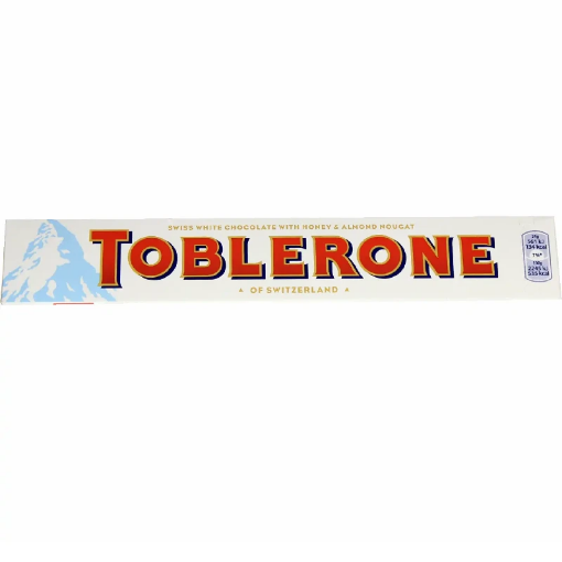 Billede af Toblerone Hvid 100 g. MHT 22-06-2025