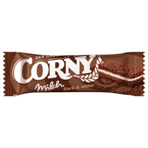 Billede af Corny Mælk Mørk & Hvid 40 g.MHT 31-07-2025