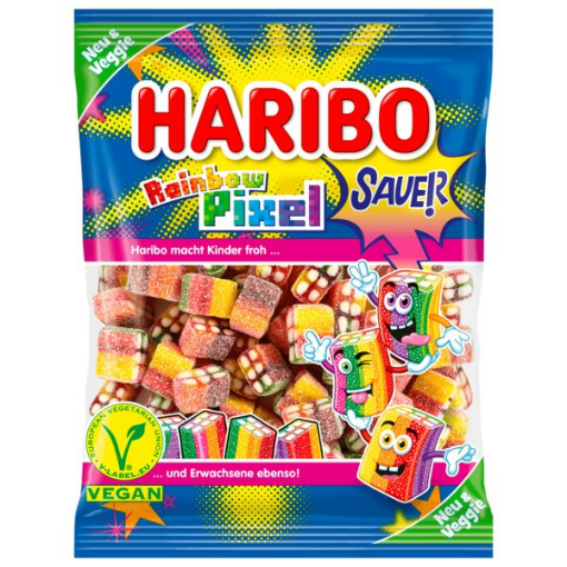 Billede af Haribo Rainbow Pixel 160 g.MHT. 31-10-2025