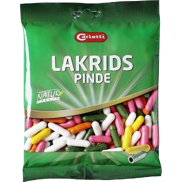 Billede af Carletti Lakridspinde 290 g.MHT. 21-02-2025