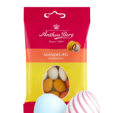 Billede af Anthon Berg Påske Mandel Æg 80 g.MHT. 31-07-202540
