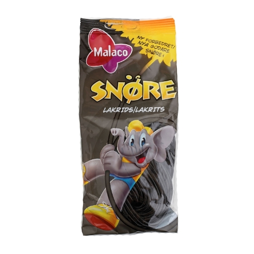 Billede af Malaco Snøre Lakrids 94 g. MHT 18-06-2026