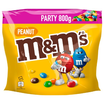 Billede af M&M's Peanut Party Pakke 800 g.
