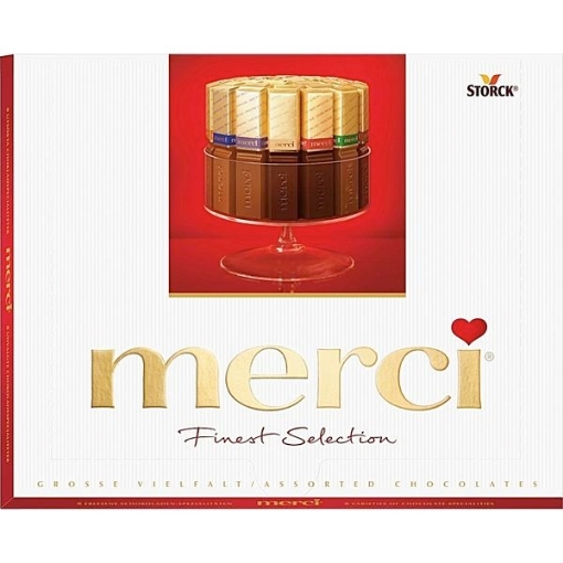 Billede af Merci Chokolade 250 g. MHT. 01-05-2025