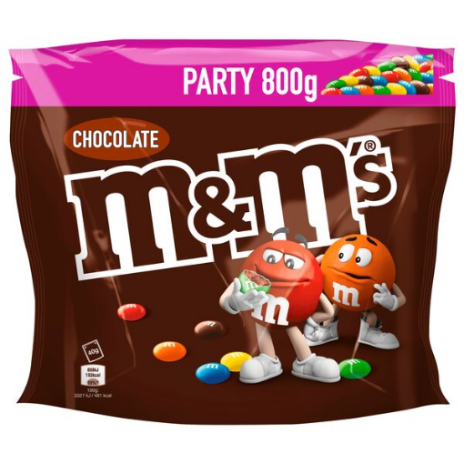 Billede af M&M's Choco Party Pakke 800 g.
