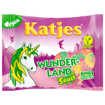 Billede af Katjes Wunderland Sur 175 g.