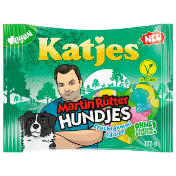 Billede af Katjes Martin Rütters Hundjes 175 g.