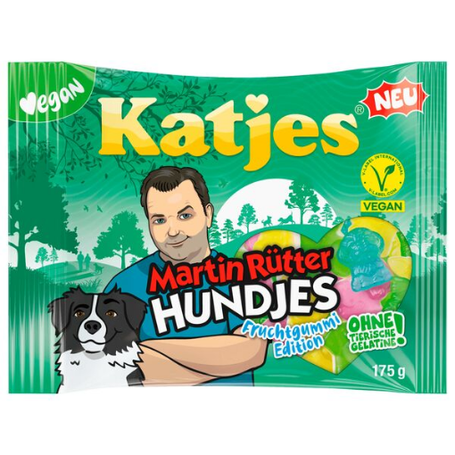 Billede af Katjes Martin Rütters Hundjes 175 g.